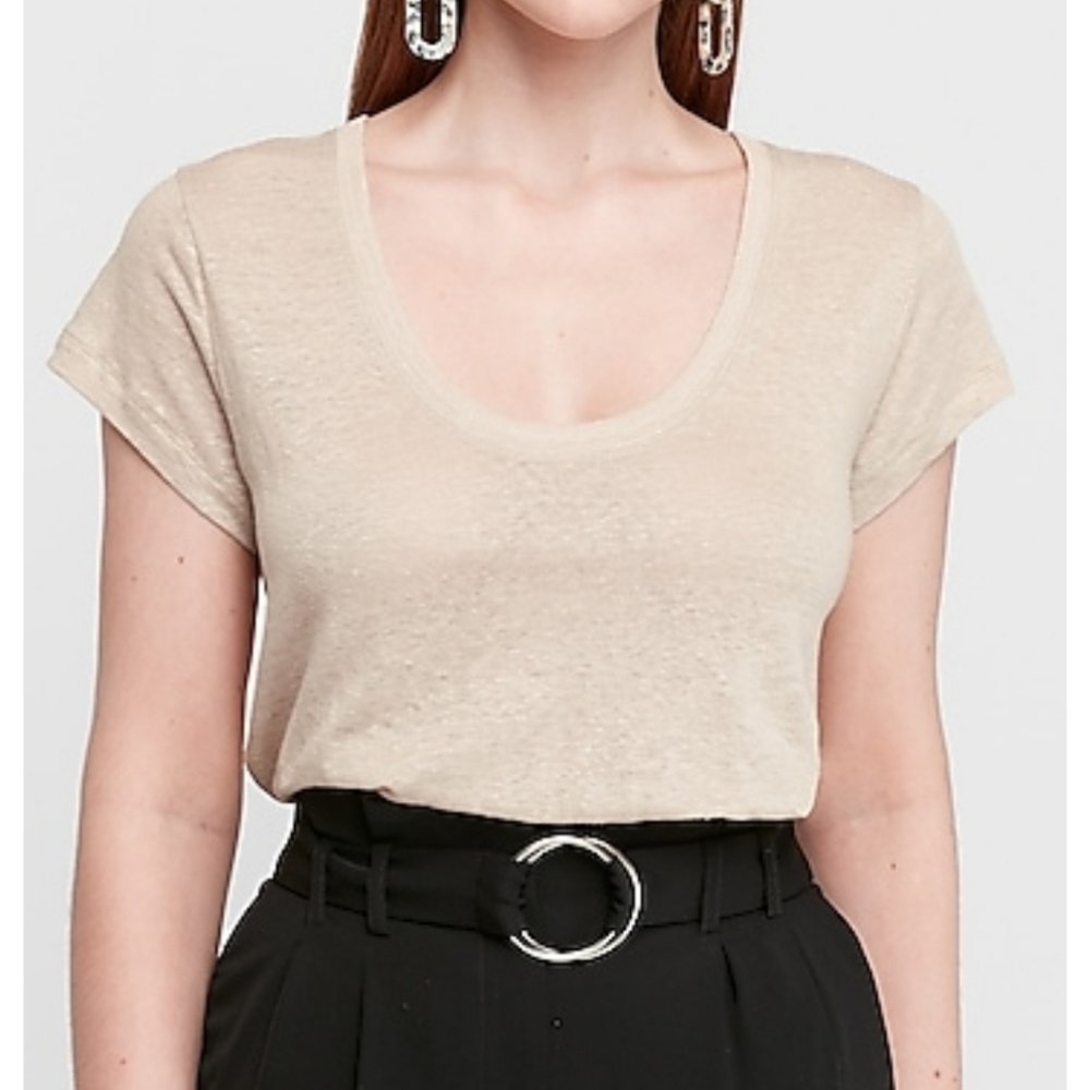 Express Scoop Neck Tee